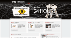 Desktop Screenshot of moclocksmiths.com